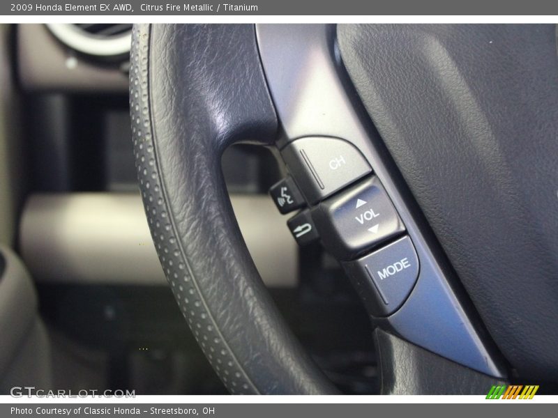 Citrus Fire Metallic / Titanium 2009 Honda Element EX AWD