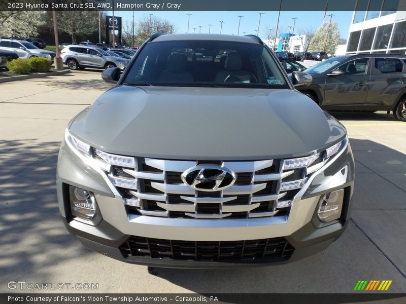 Hampton Gray / Gray 2023 Hyundai Santa Cruz SEL AWD
