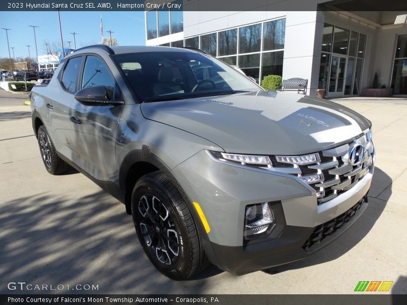 Hampton Gray / Gray 2023 Hyundai Santa Cruz SEL AWD