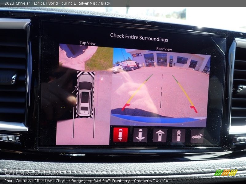 Silver Mist / Black 2023 Chrysler Pacifica Hybrid Touring L