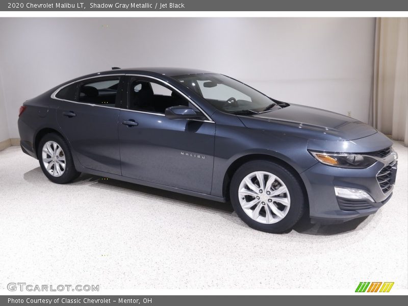 Shadow Gray Metallic / Jet Black 2020 Chevrolet Malibu LT