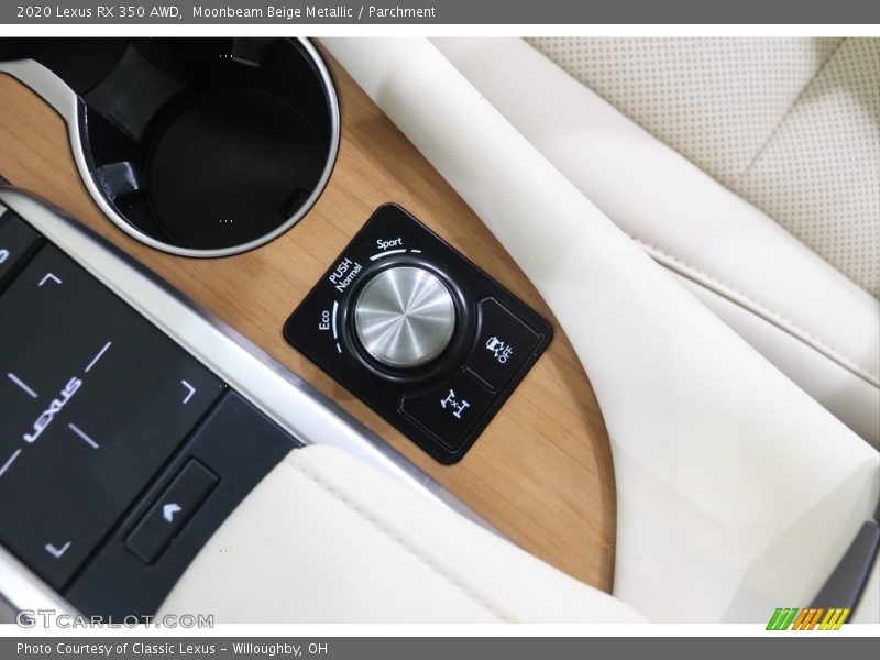 Moonbeam Beige Metallic / Parchment 2020 Lexus RX 350 AWD