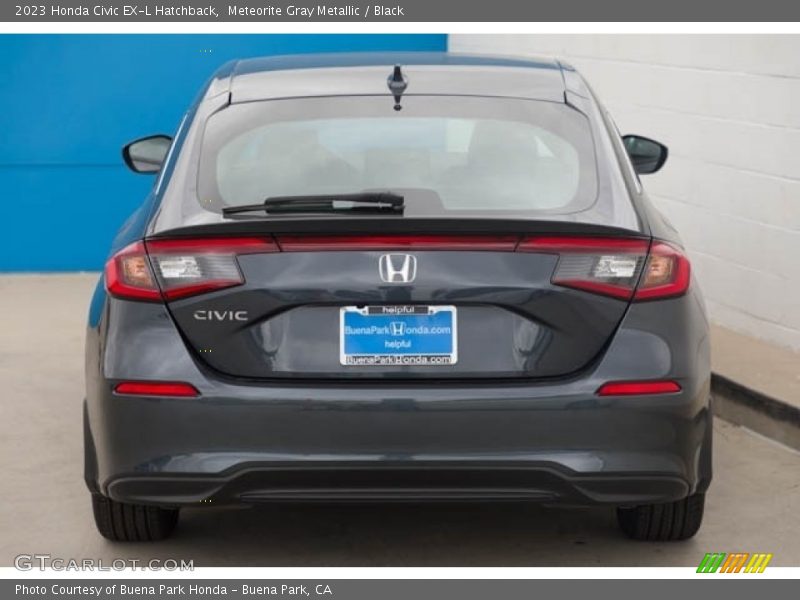 Meteorite Gray Metallic / Black 2023 Honda Civic EX-L Hatchback