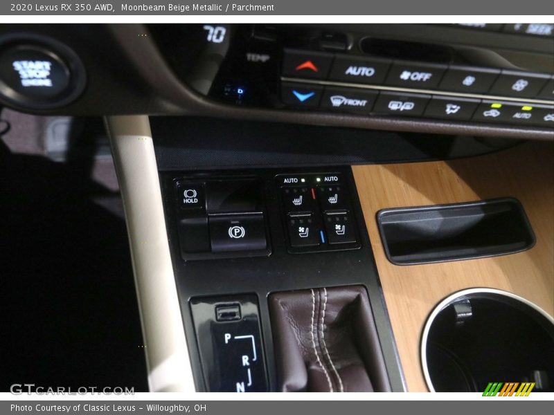 Moonbeam Beige Metallic / Parchment 2020 Lexus RX 350 AWD