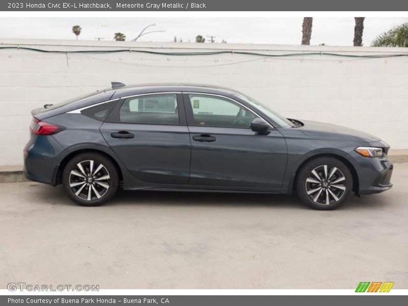  2023 Civic EX-L Hatchback Meteorite Gray Metallic