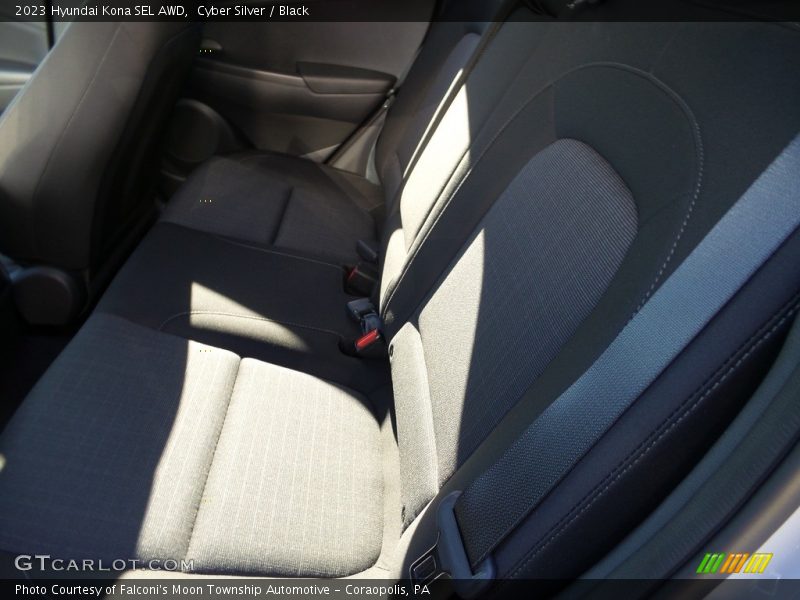 Cyber Silver / Black 2023 Hyundai Kona SEL AWD
