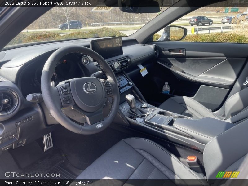 Front Seat of 2023 IS 350 F Sport AWD