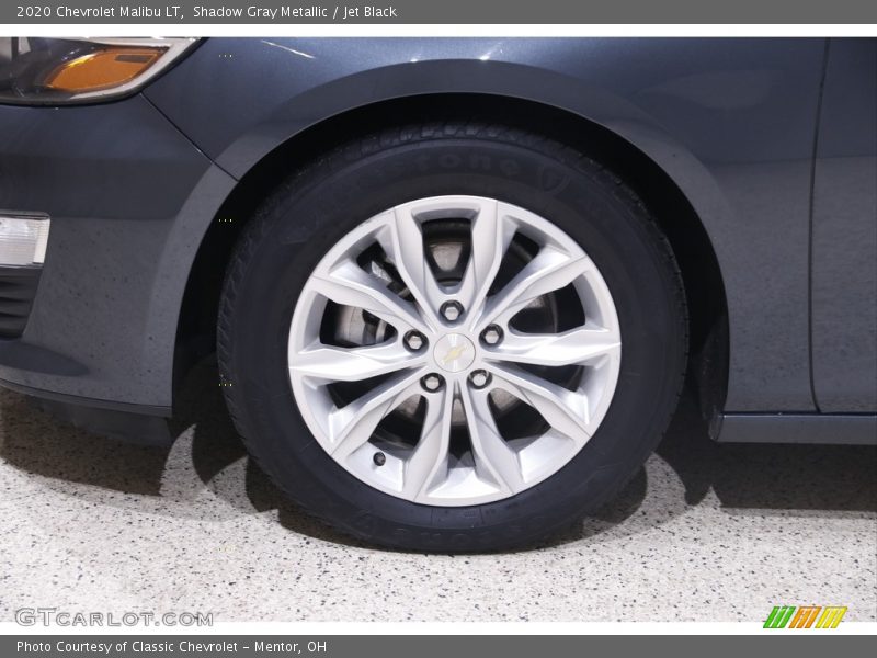 Shadow Gray Metallic / Jet Black 2020 Chevrolet Malibu LT
