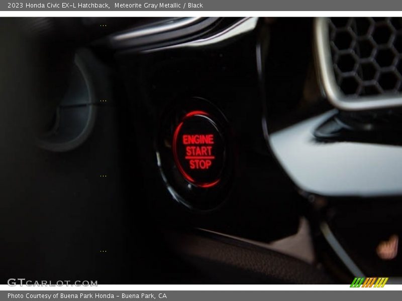 Meteorite Gray Metallic / Black 2023 Honda Civic EX-L Hatchback