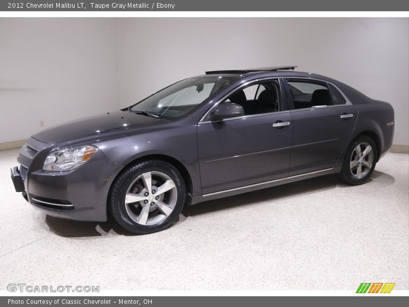 Taupe Gray Metallic / Ebony 2012 Chevrolet Malibu LT