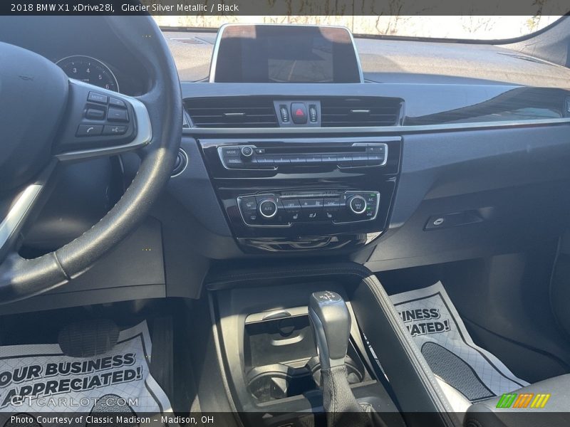 Glacier Silver Metallic / Black 2018 BMW X1 xDrive28i