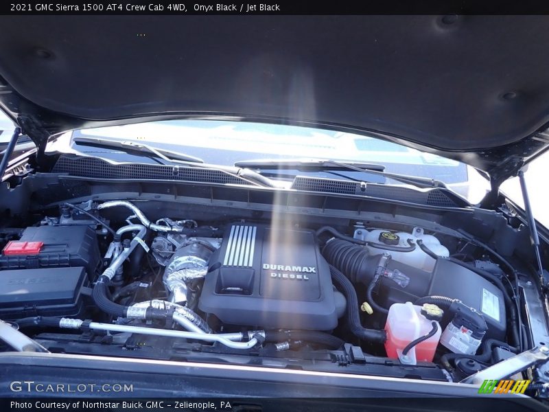 Onyx Black / Jet Black 2021 GMC Sierra 1500 AT4 Crew Cab 4WD