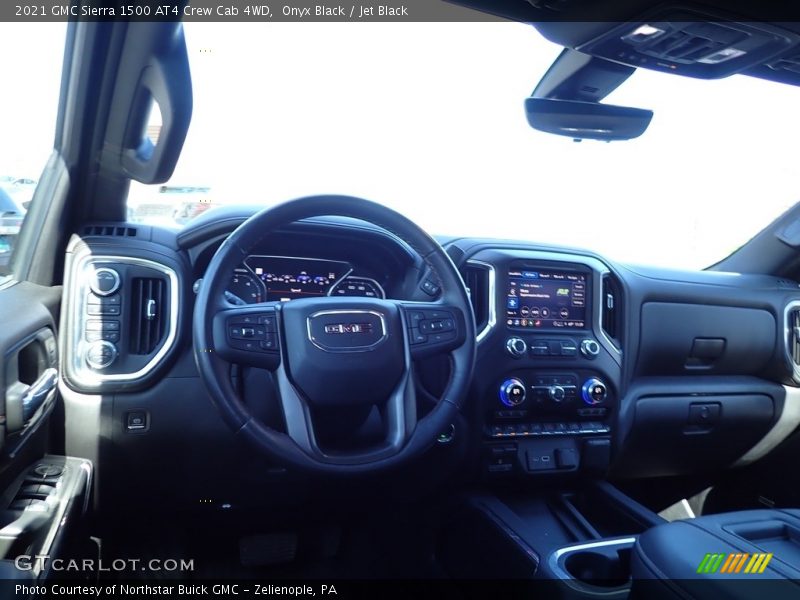 Onyx Black / Jet Black 2021 GMC Sierra 1500 AT4 Crew Cab 4WD