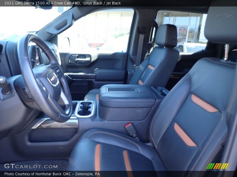 Onyx Black / Jet Black 2021 GMC Sierra 1500 AT4 Crew Cab 4WD