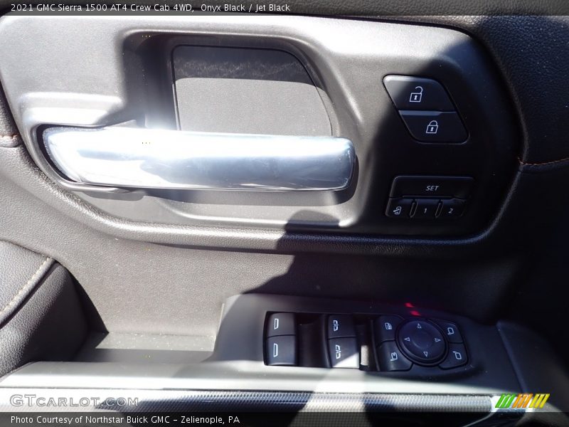 Onyx Black / Jet Black 2021 GMC Sierra 1500 AT4 Crew Cab 4WD