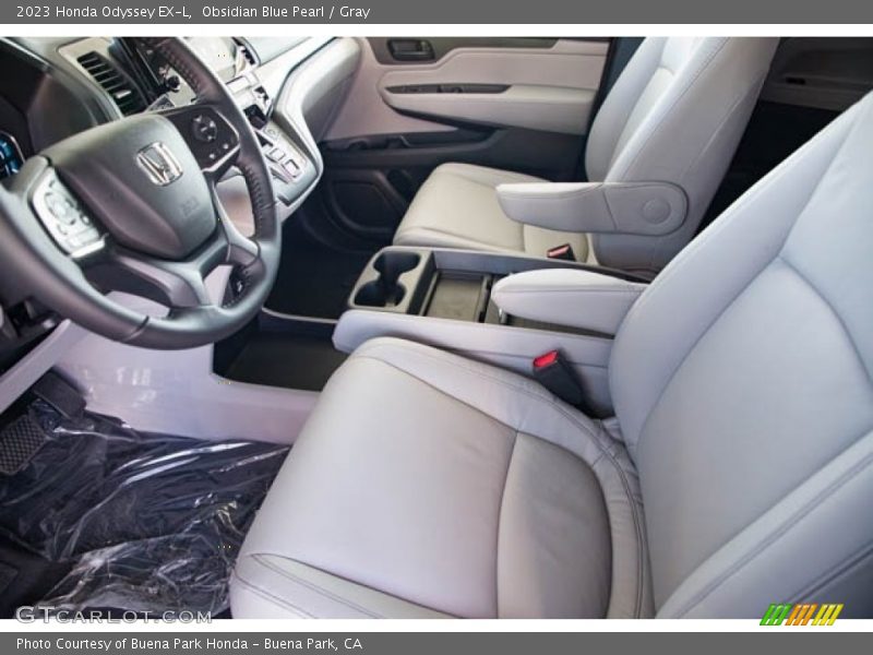 Obsidian Blue Pearl / Gray 2023 Honda Odyssey EX-L