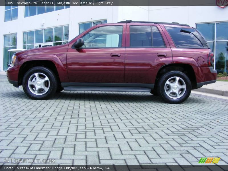 Majestic Red Metallic / Light Gray 2005 Chevrolet TrailBlazer LT