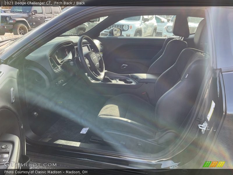 Pitch Black / Black 2023 Dodge Challenger GT