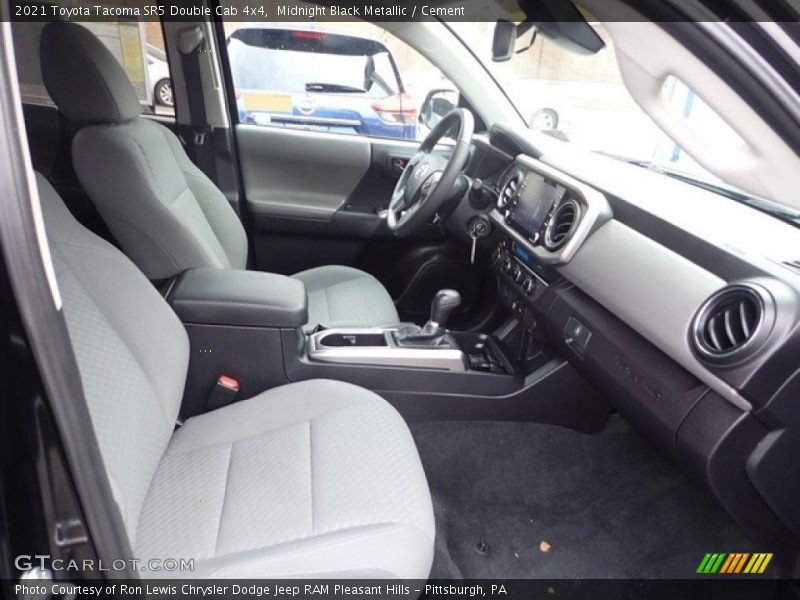 Front Seat of 2021 Tacoma SR5 Double Cab 4x4