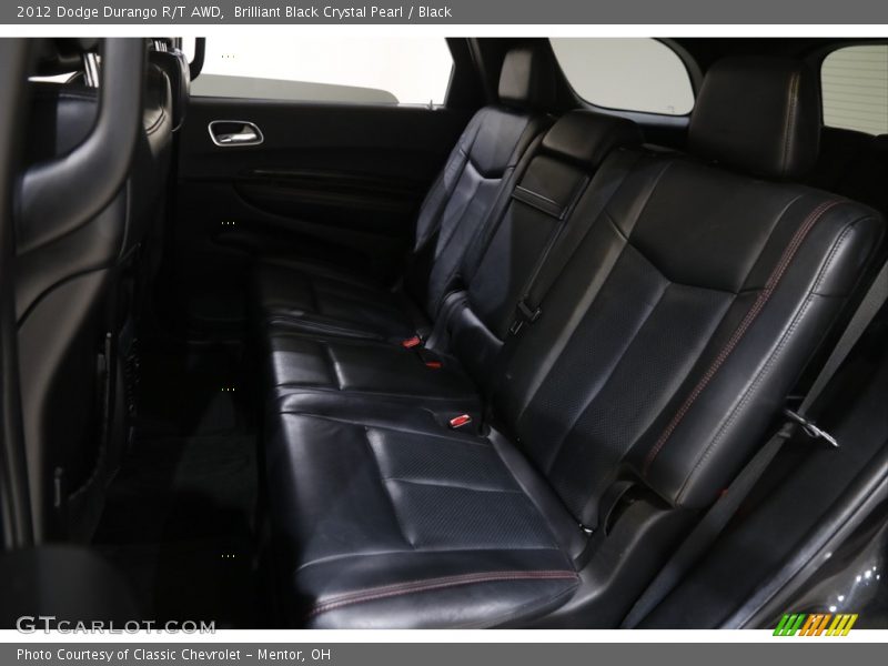 Brilliant Black Crystal Pearl / Black 2012 Dodge Durango R/T AWD