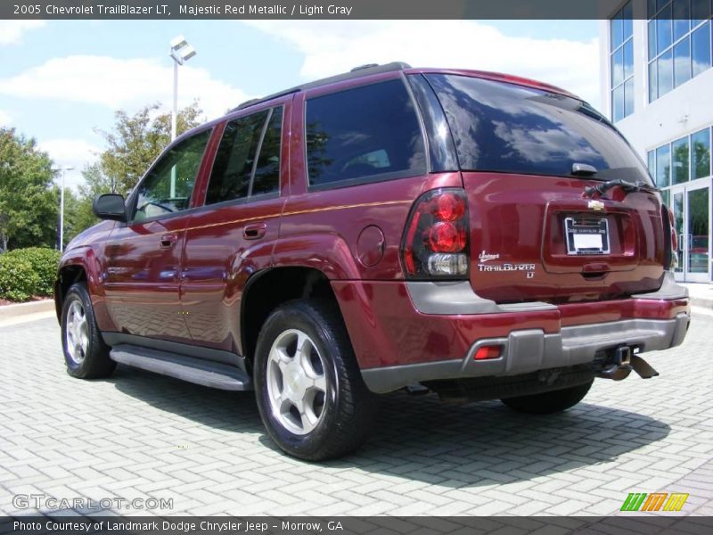 Majestic Red Metallic / Light Gray 2005 Chevrolet TrailBlazer LT