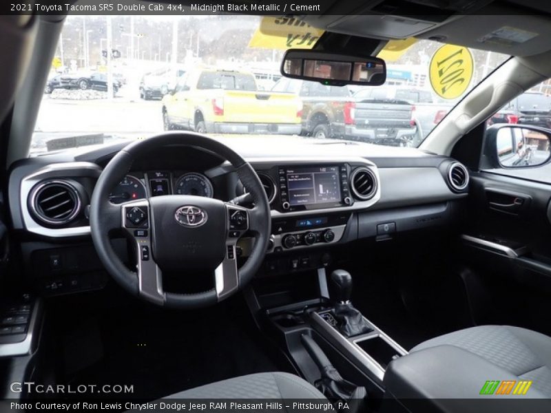 Front Seat of 2021 Tacoma SR5 Double Cab 4x4