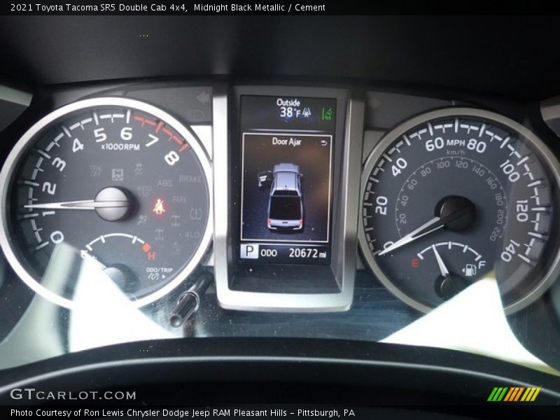  2021 Tacoma SR5 Double Cab 4x4 SR5 Double Cab 4x4 Gauges