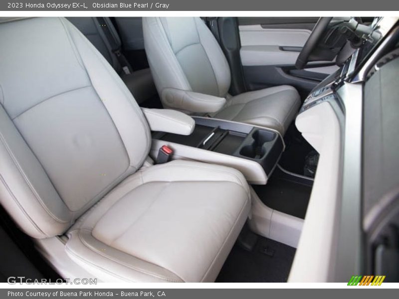 Obsidian Blue Pearl / Gray 2023 Honda Odyssey EX-L