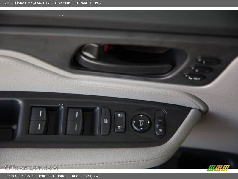 Obsidian Blue Pearl / Gray 2023 Honda Odyssey EX-L