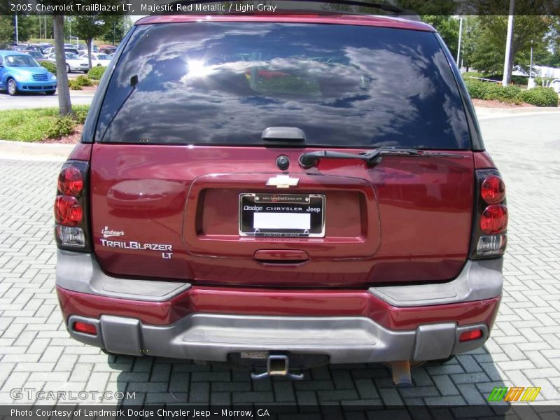 Majestic Red Metallic / Light Gray 2005 Chevrolet TrailBlazer LT