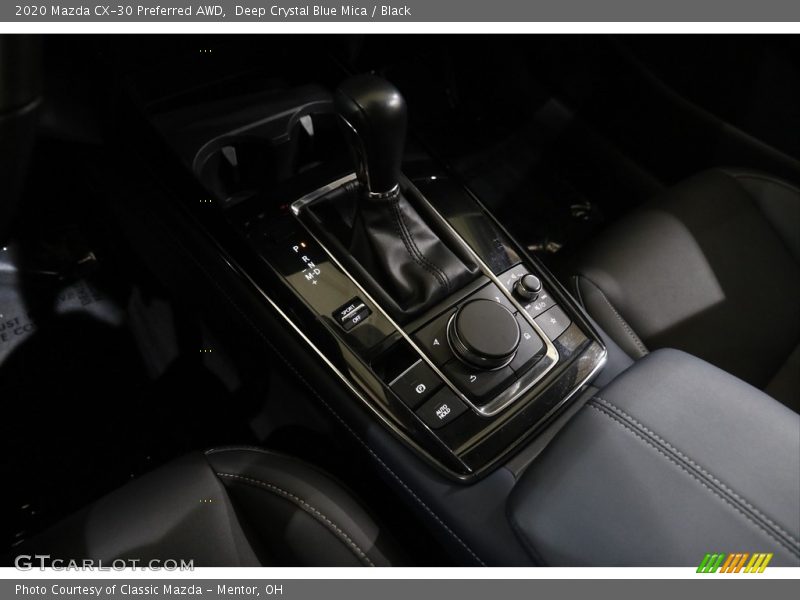 Deep Crystal Blue Mica / Black 2020 Mazda CX-30 Preferred AWD