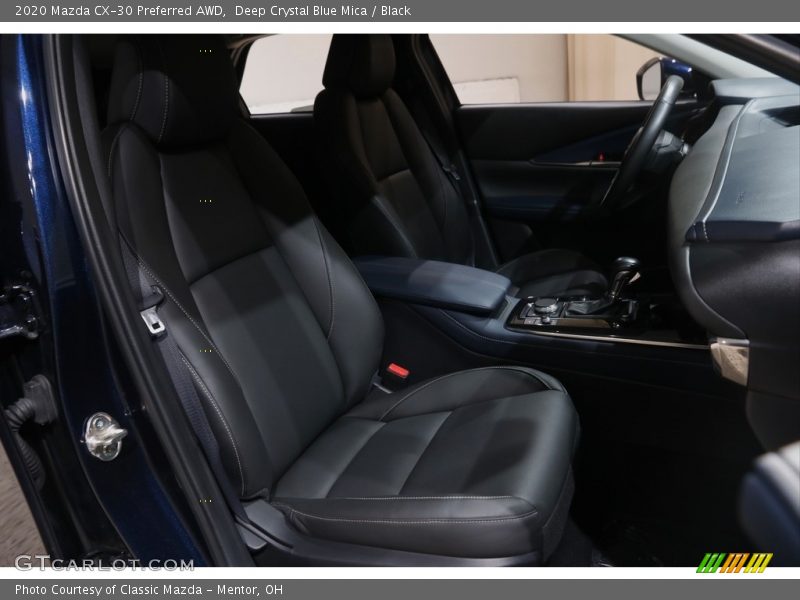 Deep Crystal Blue Mica / Black 2020 Mazda CX-30 Preferred AWD