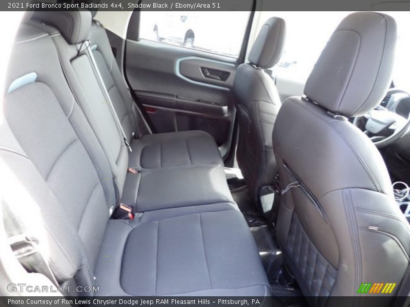 Shadow Black / Ebony/Area 51 2021 Ford Bronco Sport Badlands 4x4