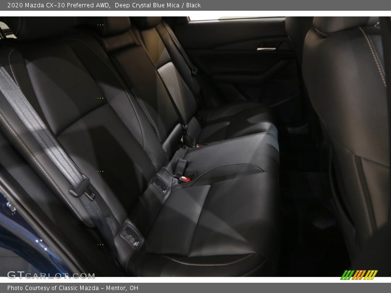 Deep Crystal Blue Mica / Black 2020 Mazda CX-30 Preferred AWD