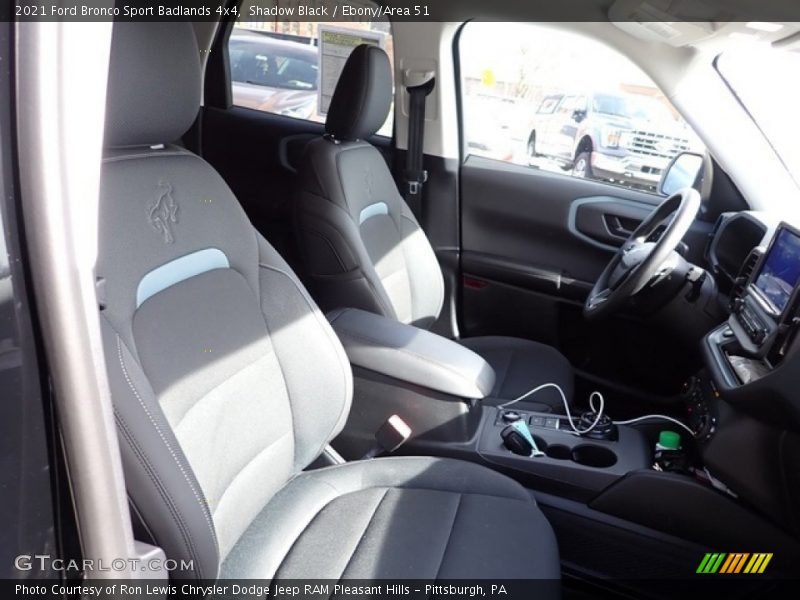 Shadow Black / Ebony/Area 51 2021 Ford Bronco Sport Badlands 4x4
