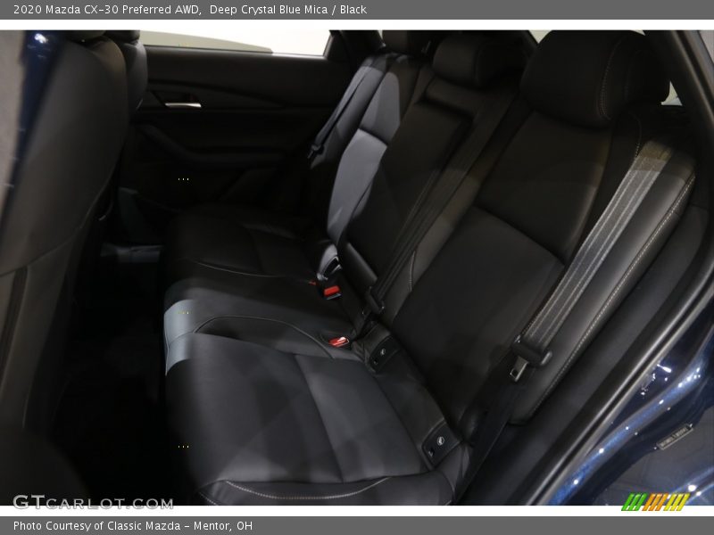 Deep Crystal Blue Mica / Black 2020 Mazda CX-30 Preferred AWD
