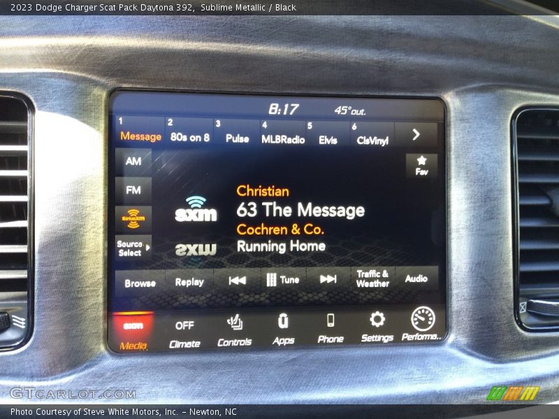 Controls of 2023 Charger Scat Pack Daytona 392