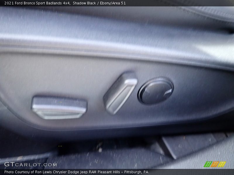 Shadow Black / Ebony/Area 51 2021 Ford Bronco Sport Badlands 4x4