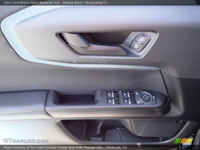 Shadow Black / Ebony/Area 51 2021 Ford Bronco Sport Badlands 4x4