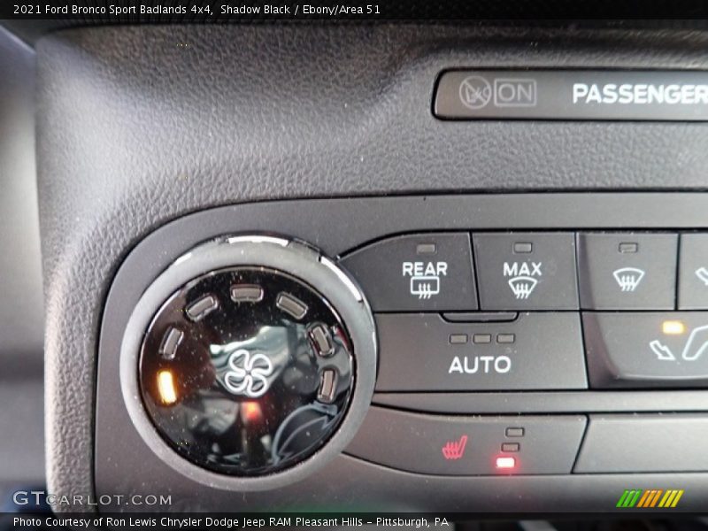 Shadow Black / Ebony/Area 51 2021 Ford Bronco Sport Badlands 4x4