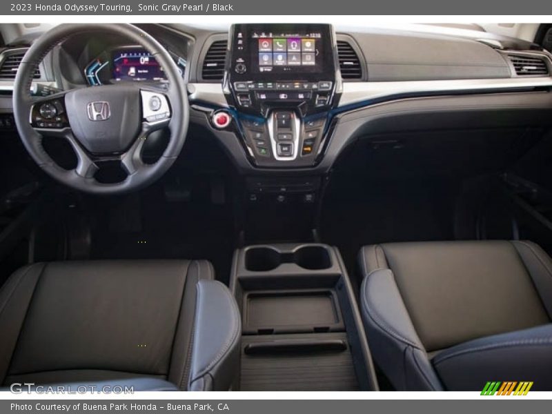 Sonic Gray Pearl / Black 2023 Honda Odyssey Touring