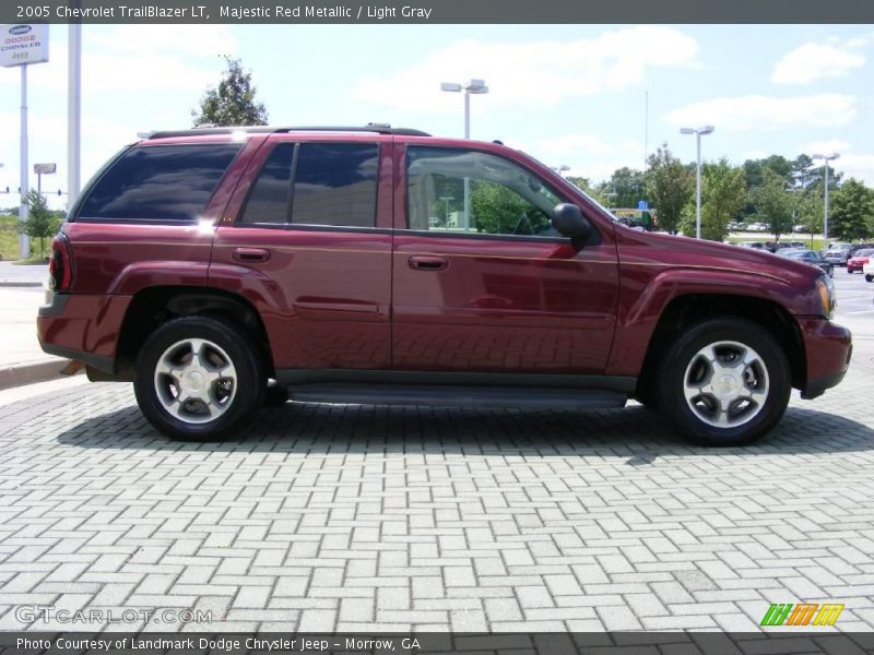 Majestic Red Metallic / Light Gray 2005 Chevrolet TrailBlazer LT