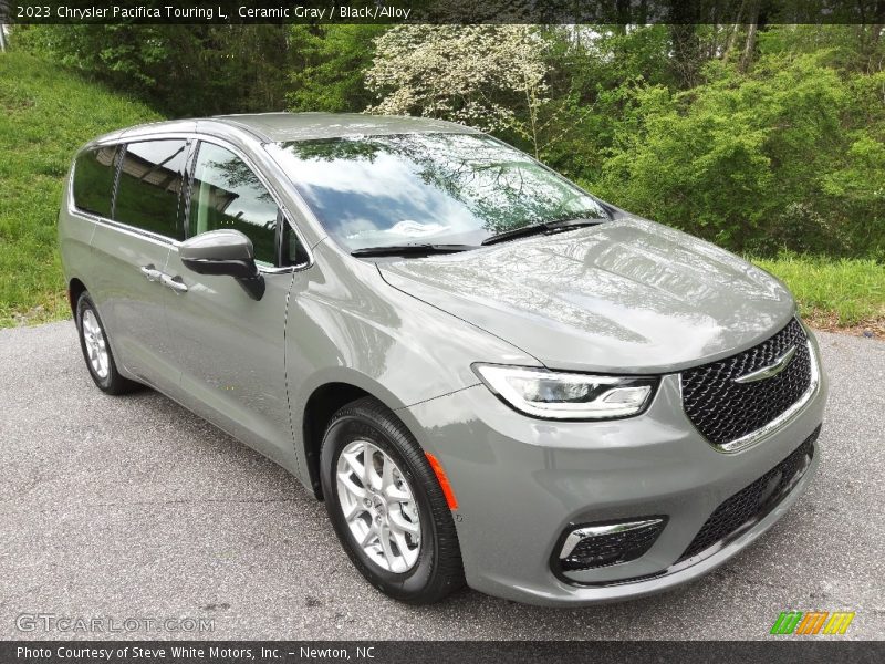Ceramic Gray / Black/Alloy 2023 Chrysler Pacifica Touring L