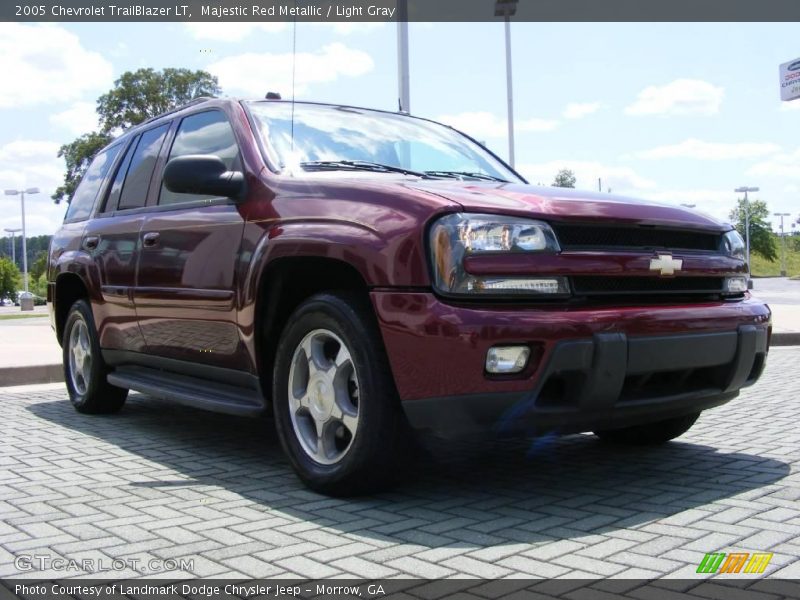 Majestic Red Metallic / Light Gray 2005 Chevrolet TrailBlazer LT