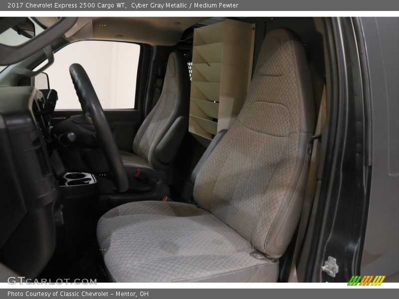 Cyber Gray Metallic / Medium Pewter 2017 Chevrolet Express 2500 Cargo WT