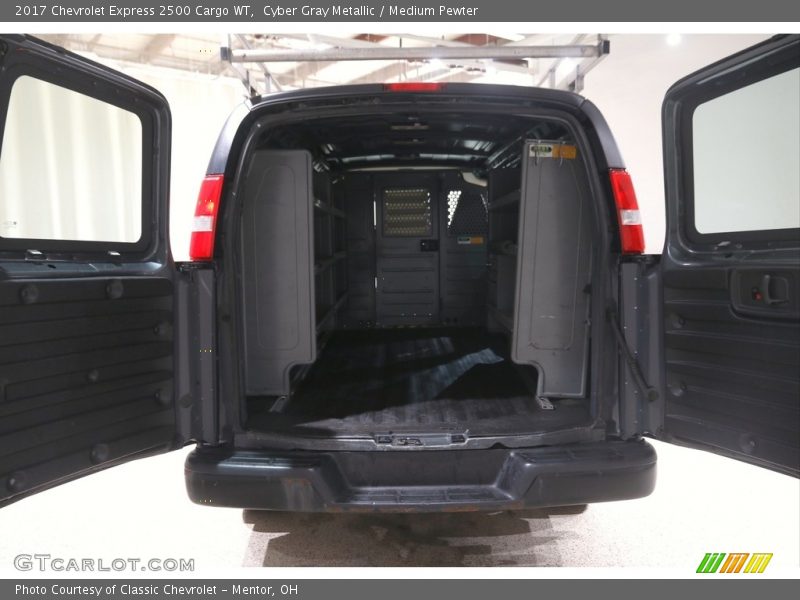 Cyber Gray Metallic / Medium Pewter 2017 Chevrolet Express 2500 Cargo WT