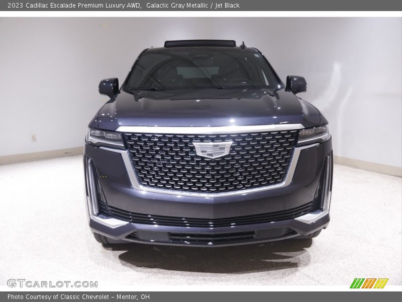Galactic Gray Metallic / Jet Black 2023 Cadillac Escalade Premium Luxury AWD