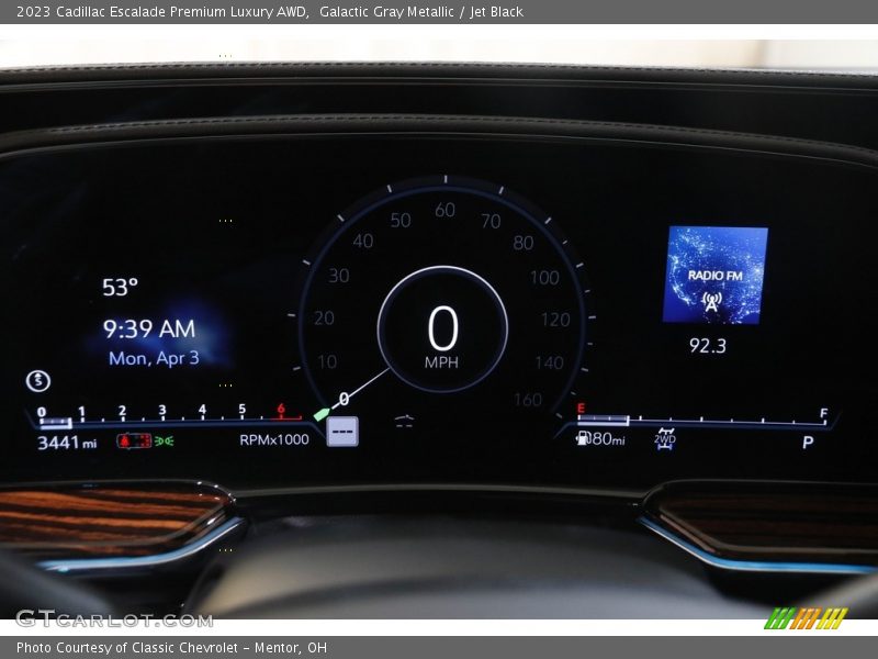  2023 Escalade Premium Luxury AWD Premium Luxury AWD Gauges