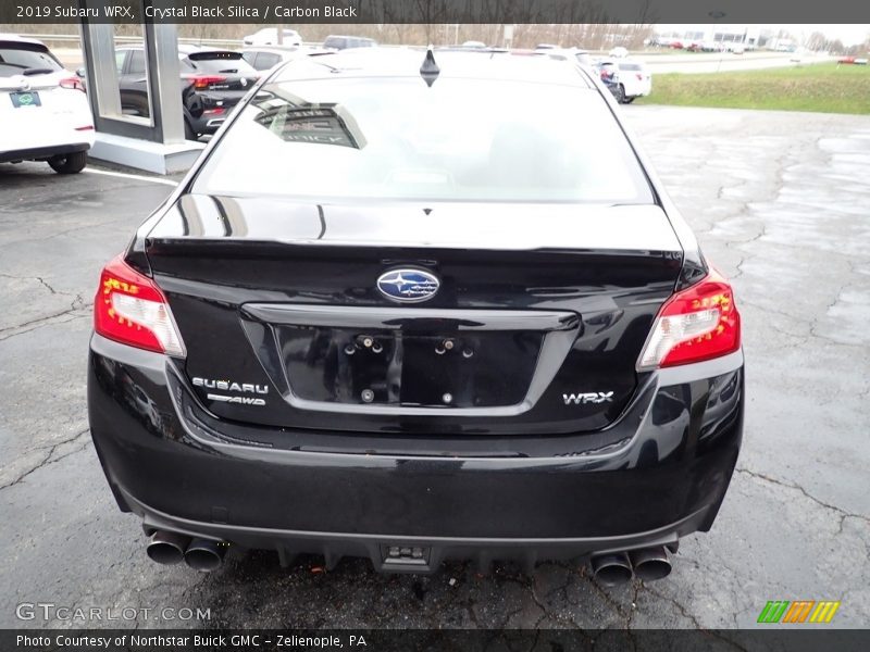 Crystal Black Silica / Carbon Black 2019 Subaru WRX