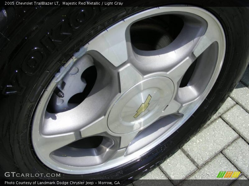 Majestic Red Metallic / Light Gray 2005 Chevrolet TrailBlazer LT